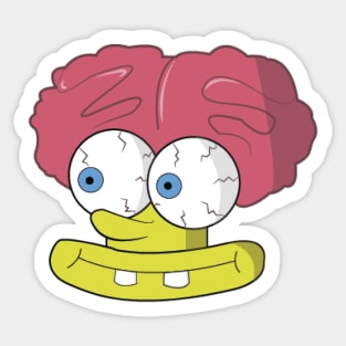 Spongebob Brain Sticker